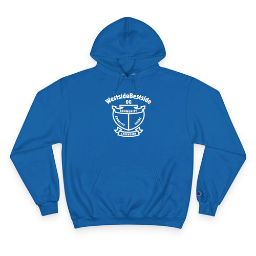 Earned Hoodie in West Sea Blue