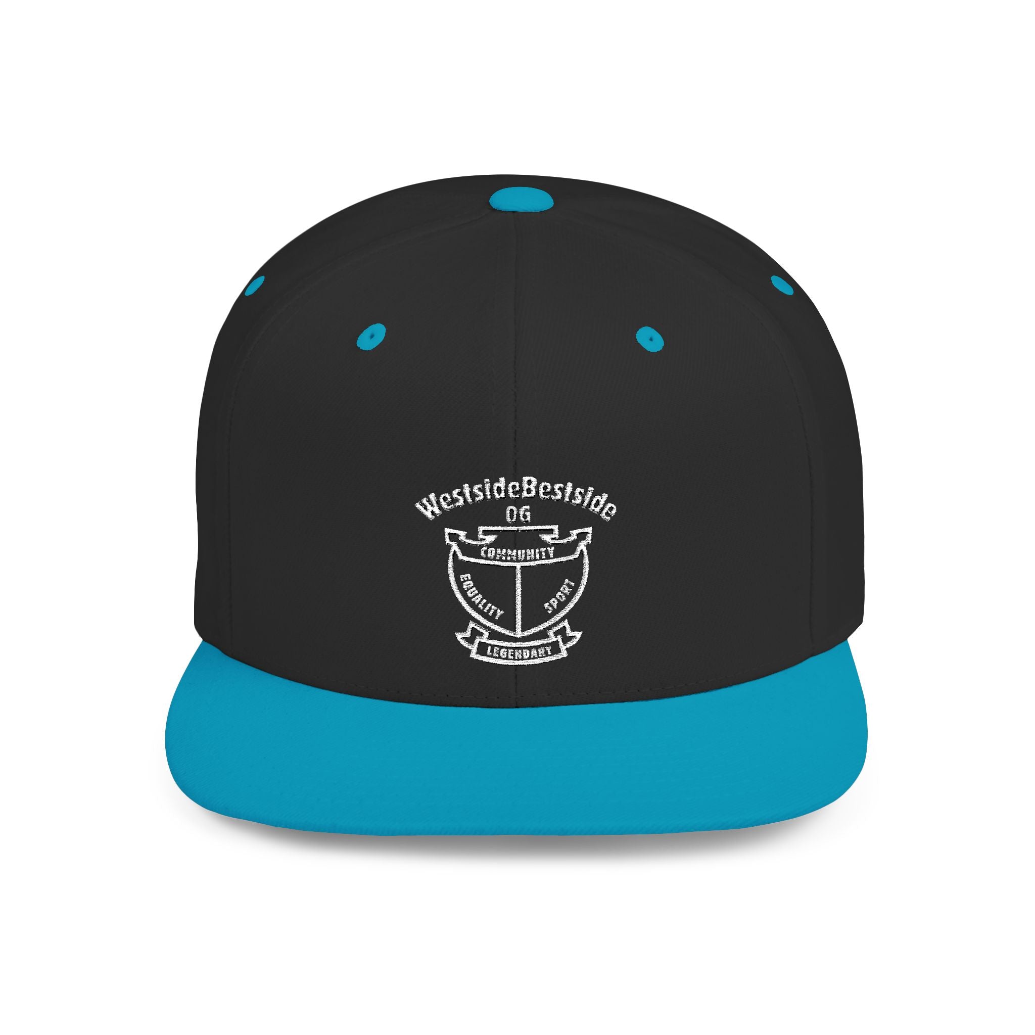 Certified Snapback in OG Black/West Sea Blue